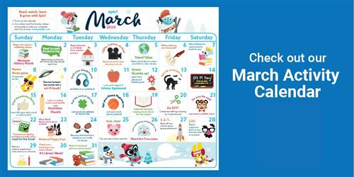 March Epic Calendar 